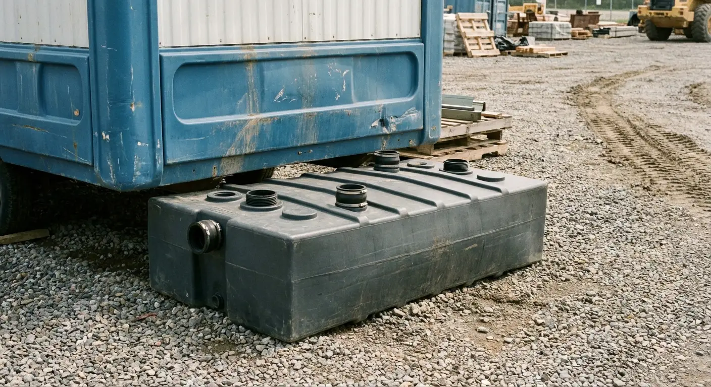 Waste holding tank rental process in Parma, OH