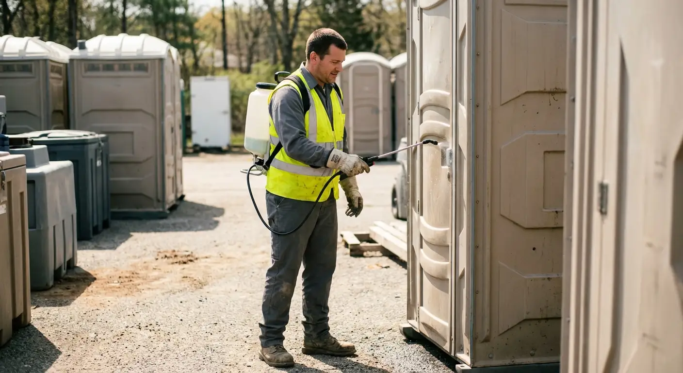 Sanitation safety protocols and portable restroom rental in Parma, OH